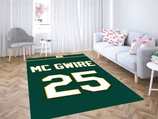 Jersy Green Mc Gwire Living Room Modern Carpet Rug