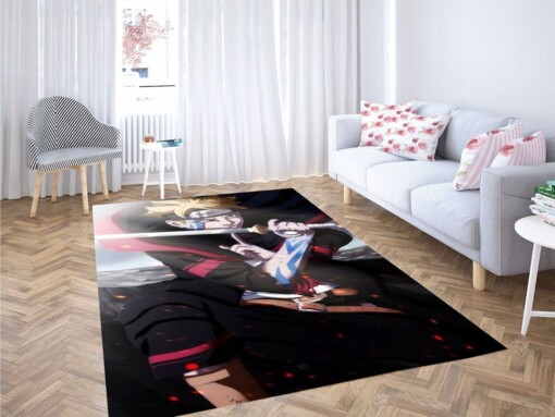 Jogam Boruto Wallpaper Living Room Modern Carpet Rug