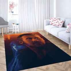 Joi And Officer K Blade Runner Carpet Rug