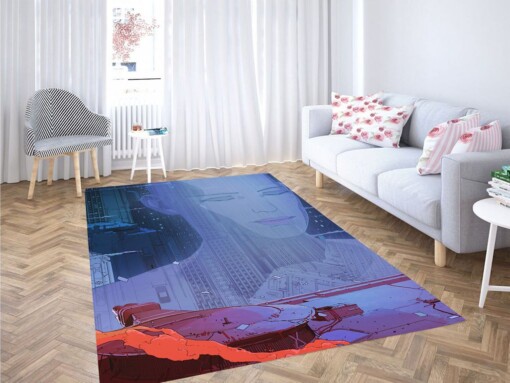 Joi Hologram Blade Runner Living Room Modern Carpet Rug