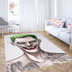 Joker Cartoon Wallpaper Carpet Rug