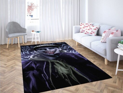 Joker Fake Smile Living Room Modern Carpet Rug