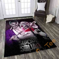 Joker Harley Quinn Area Rug