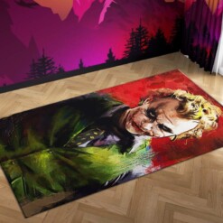Joker Heath Ledger Carpet Mock Area Rug