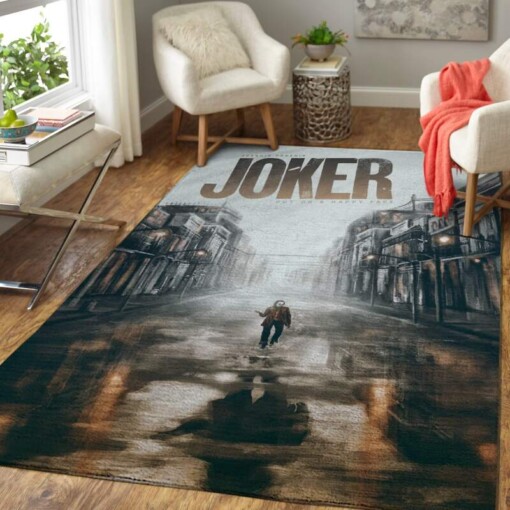 Joker Joaquin Phoenix Area Rug