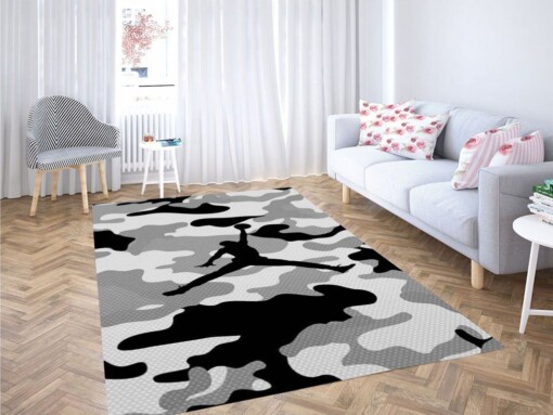 Jordan Army Wallpaper Living Room Modern Carpet Rug