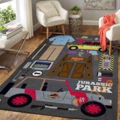 Jurassic Park Area Rug