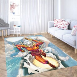 Justice League Character Living Room Modern Carpet Rug