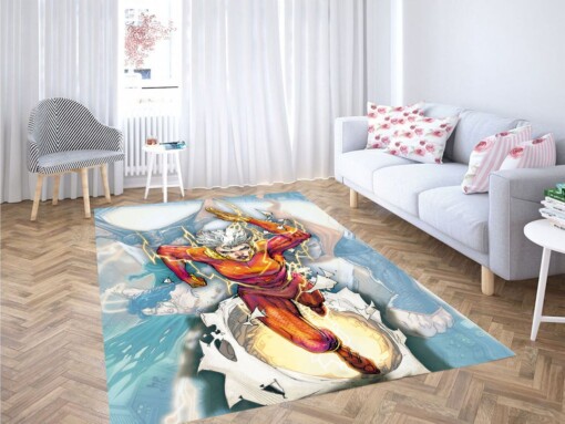 Justice League Character Living Room Modern Carpet Rug
