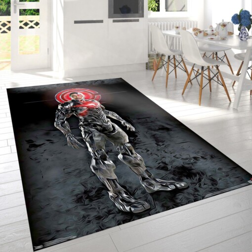 Justice League Cyborg Rug  Custom Size And Printing