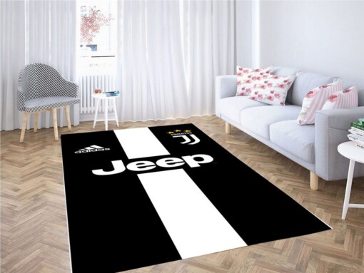 Juventus Wallpaper Living Room Modern Carpet Rug