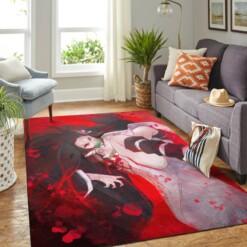 Kamado Nezuko In Blood Carpet Floor Area Rug