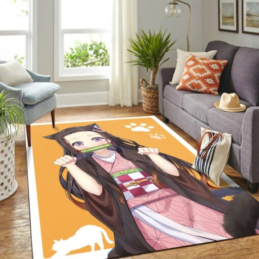Kamadonezuko Catgirl Carpet Floor Area Rug