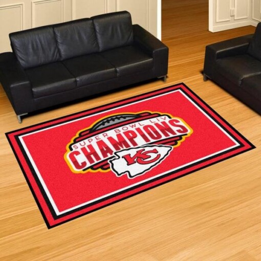 Kansas City Chiefs Nfl Family Decorative Floor Rug