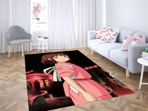 Kawaii Sen Spirited Away Living Room Modern Carpet Rug