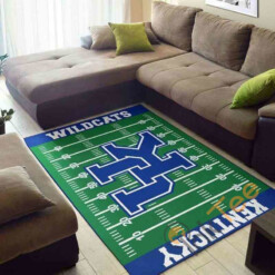 Kentucky Wildcats Home Field Area Rug