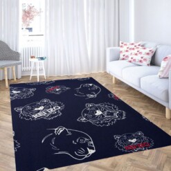 Kenzo Wallpaper Living Room Modern Carpet Rug