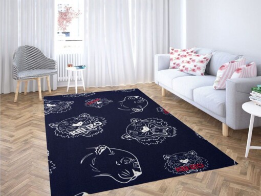 Kenzo Wallpaper Living Room Modern Carpet Rug