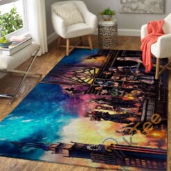 Kingdom Hearts Characters Area Rug