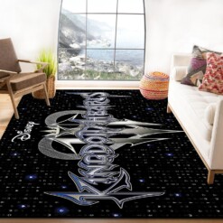 Kingdom Hearts Logo Rug  Custom Size And Printing