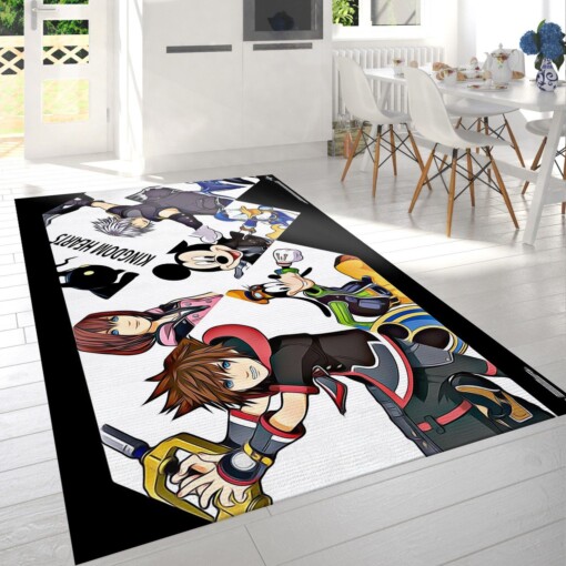 Kingdom Hearts Sora Rug  Custom Size And Printing