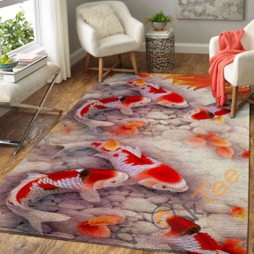 Koi Fish Area Rug