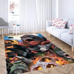 Kong Skull Island Animal Carpet Rug