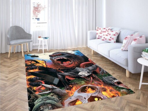 Kong Skull Island Animal Living Room Modern Carpet Rug