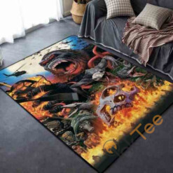 Kong Skull Island Area Rug