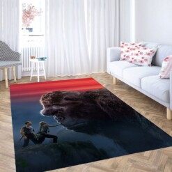 Kong Skull Island Character Carpet Rug