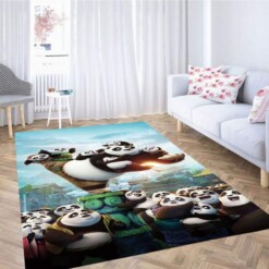 Kung Fu Panda Carpet Rug