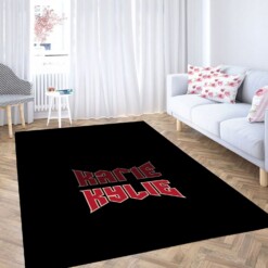 Kylie Logo Carpet Rug