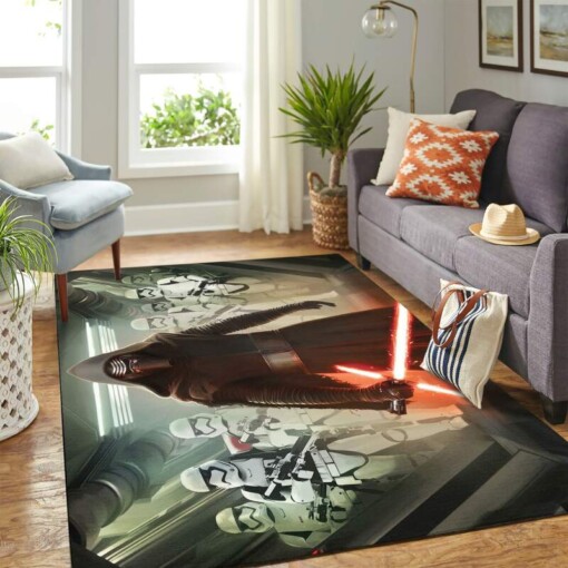 Kylo Ren Y Los Soldados Imperiales Carpet Floor Area Rug