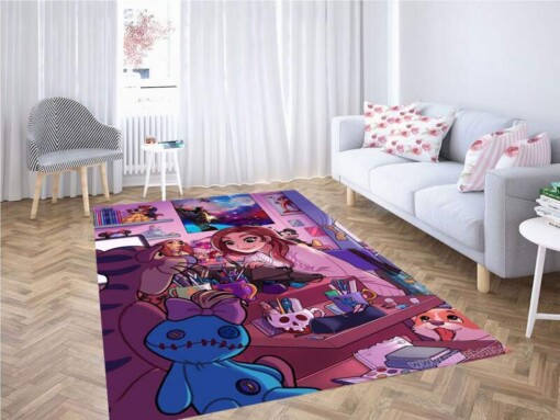 Lady And The Tramp Peg Anime Carpet Rug