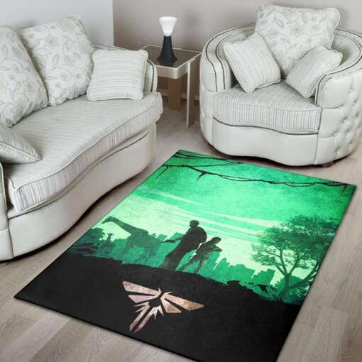 Last of Us Rug  Custom Size And Printing