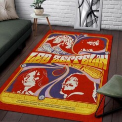 Led Zeppelin Area Rug