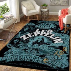 Led Zeppelin Area Rug