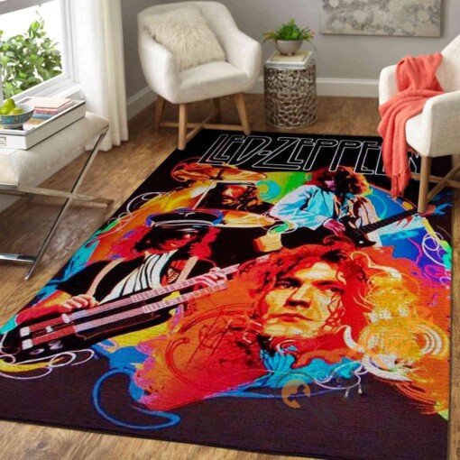 Led Zeppelin Area Rug