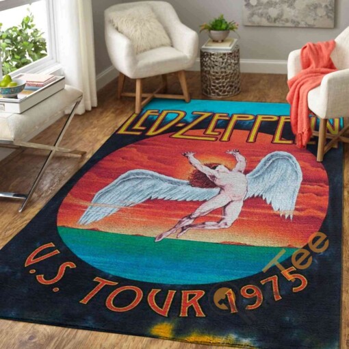 Led Zeppelin Area Rug