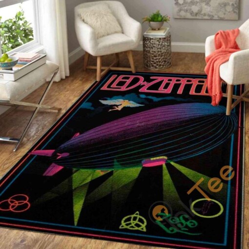 Led Zeppelin Area Rug