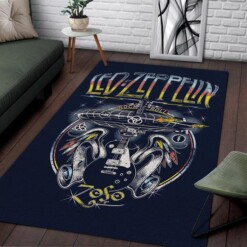 Led Zeppelin Rock And Roll Area Rug