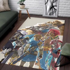 Legend Zelda Breath Charac Rug  Custom Size And Printing