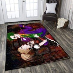 Legends Joker  Harley Quinn Area Rug