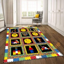 Lego Kids Children Kitchen Bedroom Rug