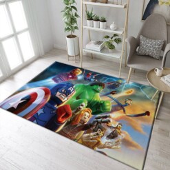 Lego Marvels Rug  Custom Size And Printing