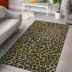 Leopard Cheetah Animal Area Rug