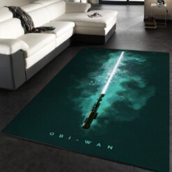 Lightsabers Obi-Wan Kenobi Star Wars Rug  Custom Size And Printing