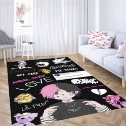 Lil Peep Wallpapers Anime Carpet Rug