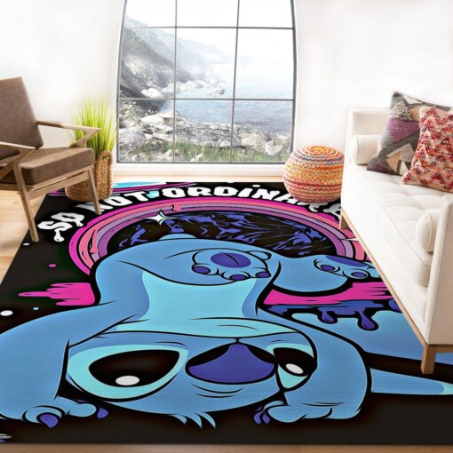 Lilo And Stitch Ordinary Rug  Custom Size And Printing