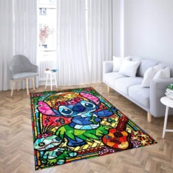 Lilo And Stitch Decorative Floor Rug